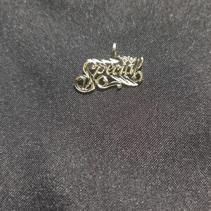 14K Solid Yellow Gold "Special" Pendant